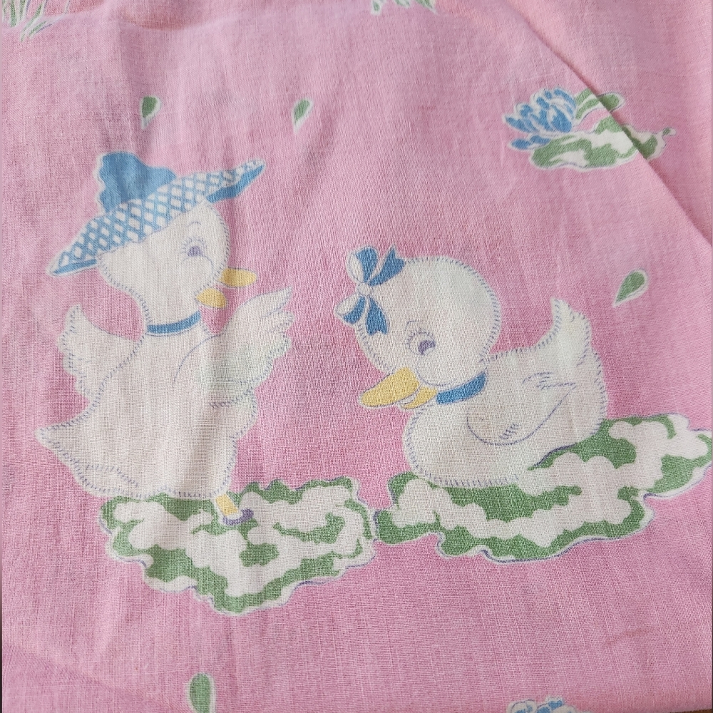 Vintage Crib Duvet Cover - Picture 9 of 12